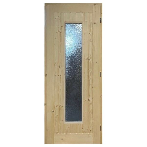 saunové palubovkové dvere so sklom 2